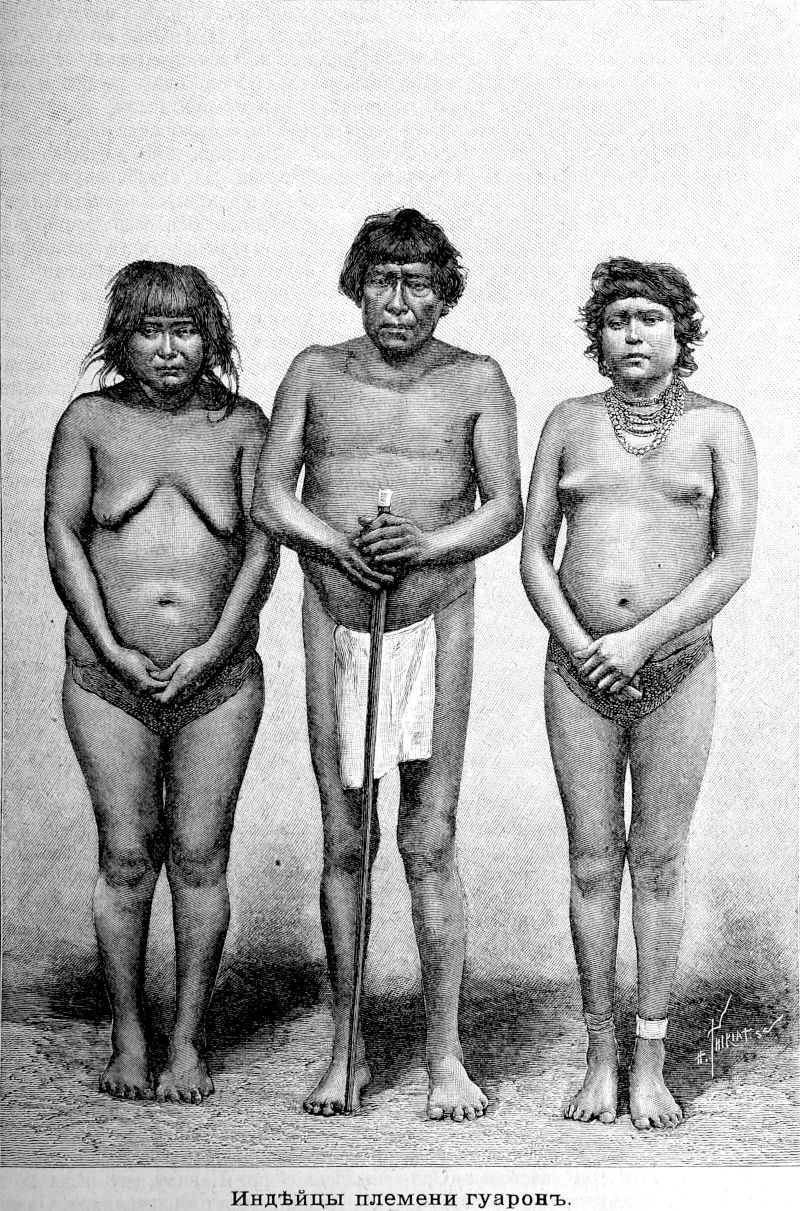 109 Индейцы племени гуарон